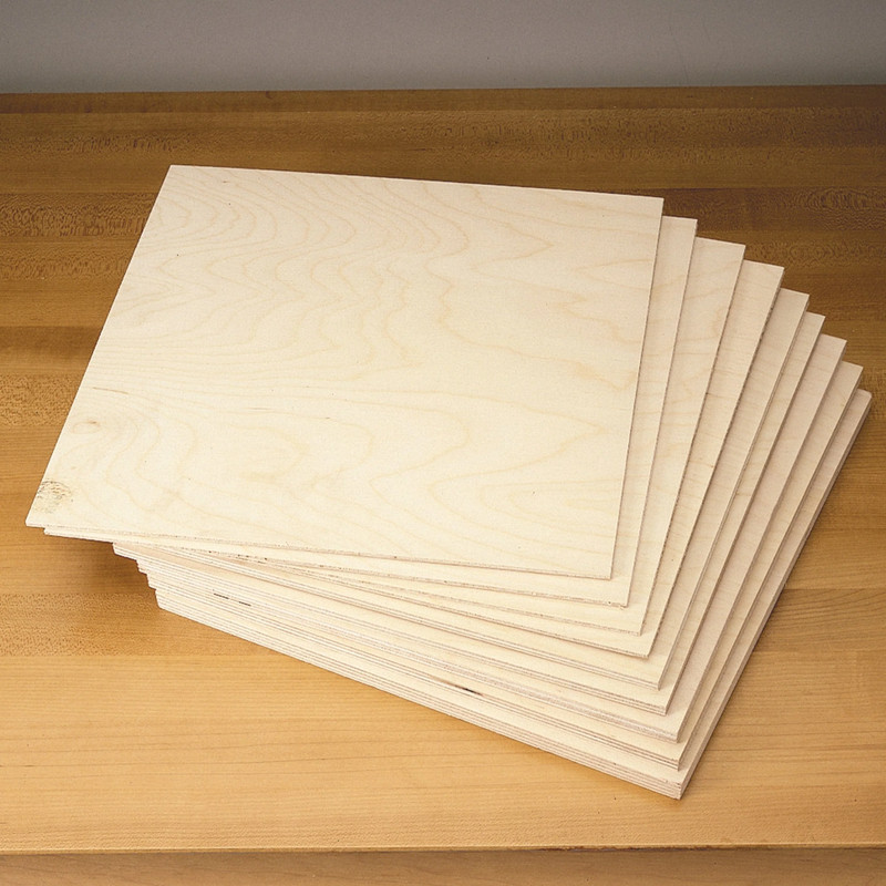 Baltic Birch Plywood - Scroll Saw Pack - 9 Piece